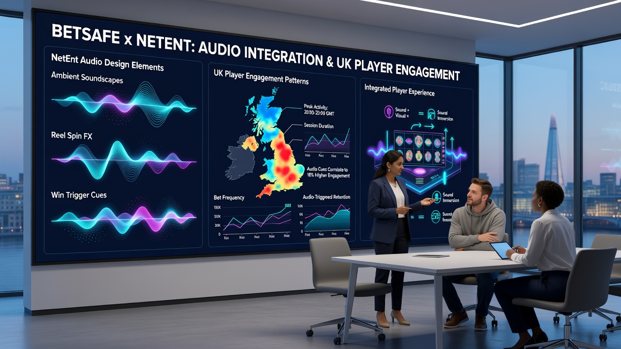 UK players engaging with audio-enhanced NetEnt slots on Betsafe