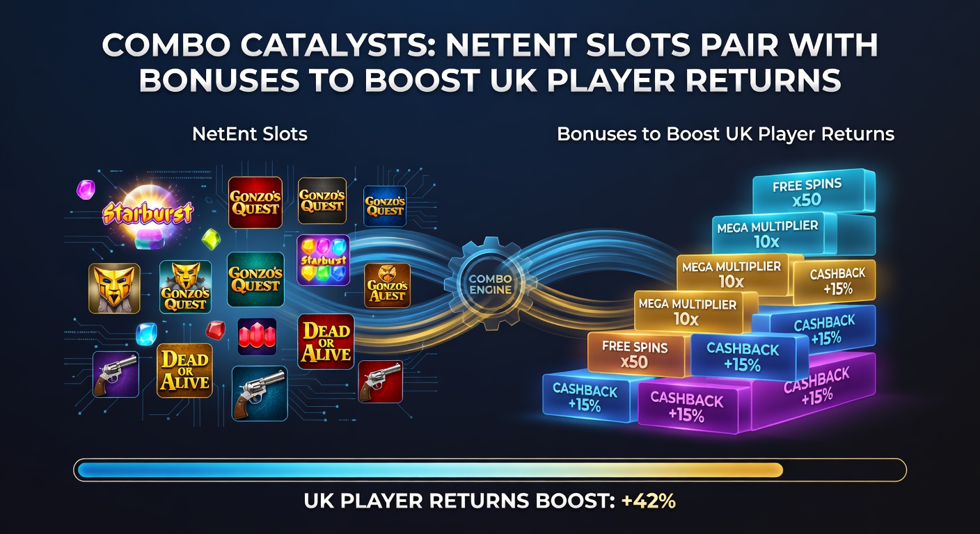 Player dashboard showing NetEnt slot bonus activation with stacked wins and payout graph spiking upward