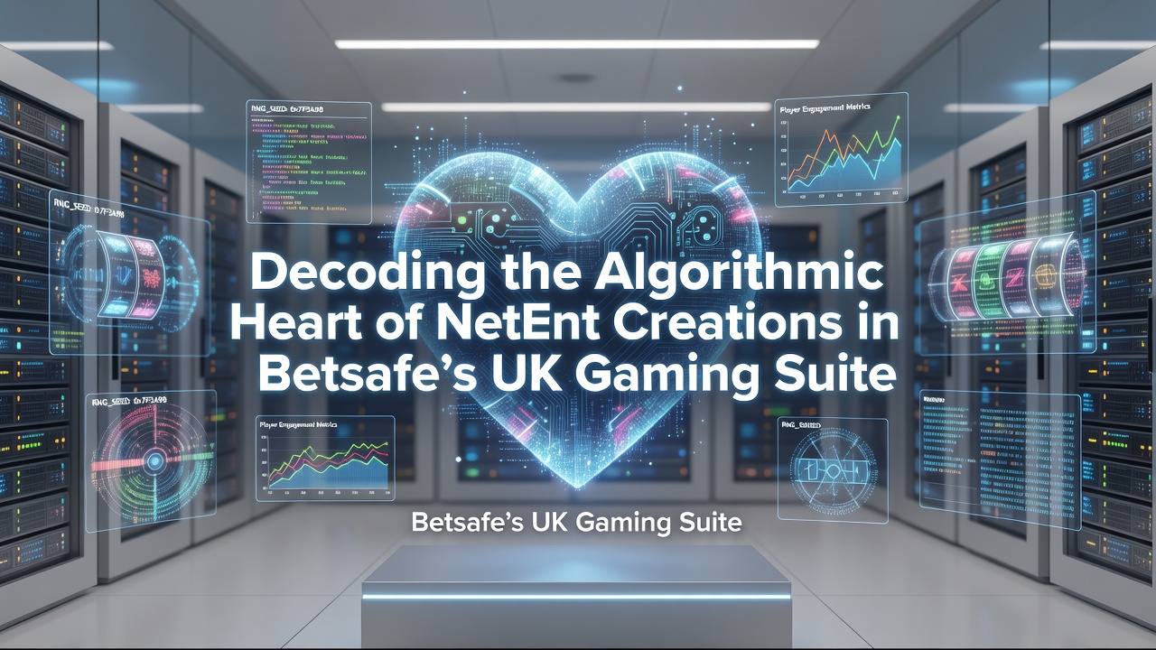 NetEnt algorithmic systems visualized in a digital gaming interface
