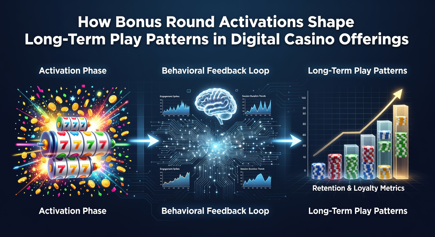 Digital slot interface showing a bonus round activation screen wth animated symbols and player statistics overlay
