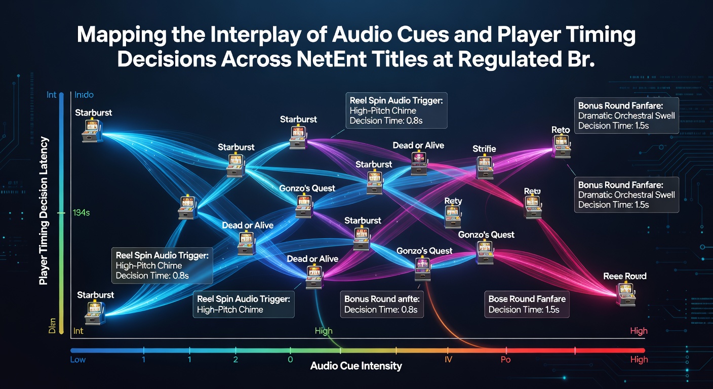 Close-up of a NetEnt game screen highlighting synchronized sound effects and player decision timestamps
