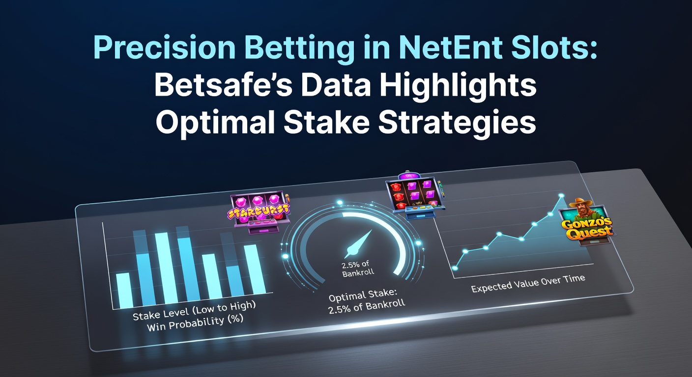 Graph showing Betsafe player data on NetEnt slot stake sizes versus win rates, highlighting peak performance zones