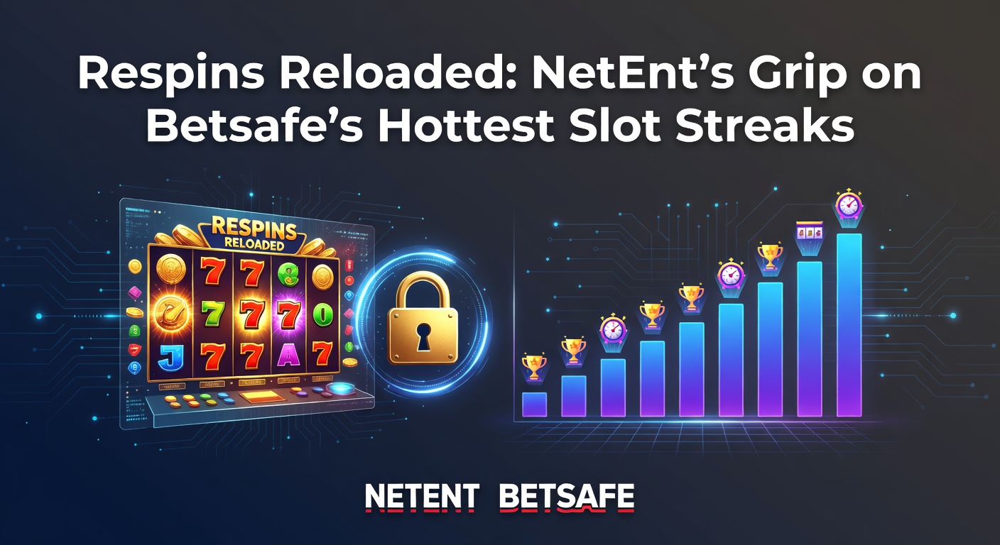 Vibrant screenshot of NetEnt's Respns Reloaded feature activating on a Betsafe slot, showing cascading symbols and building multipliers during a hot streak