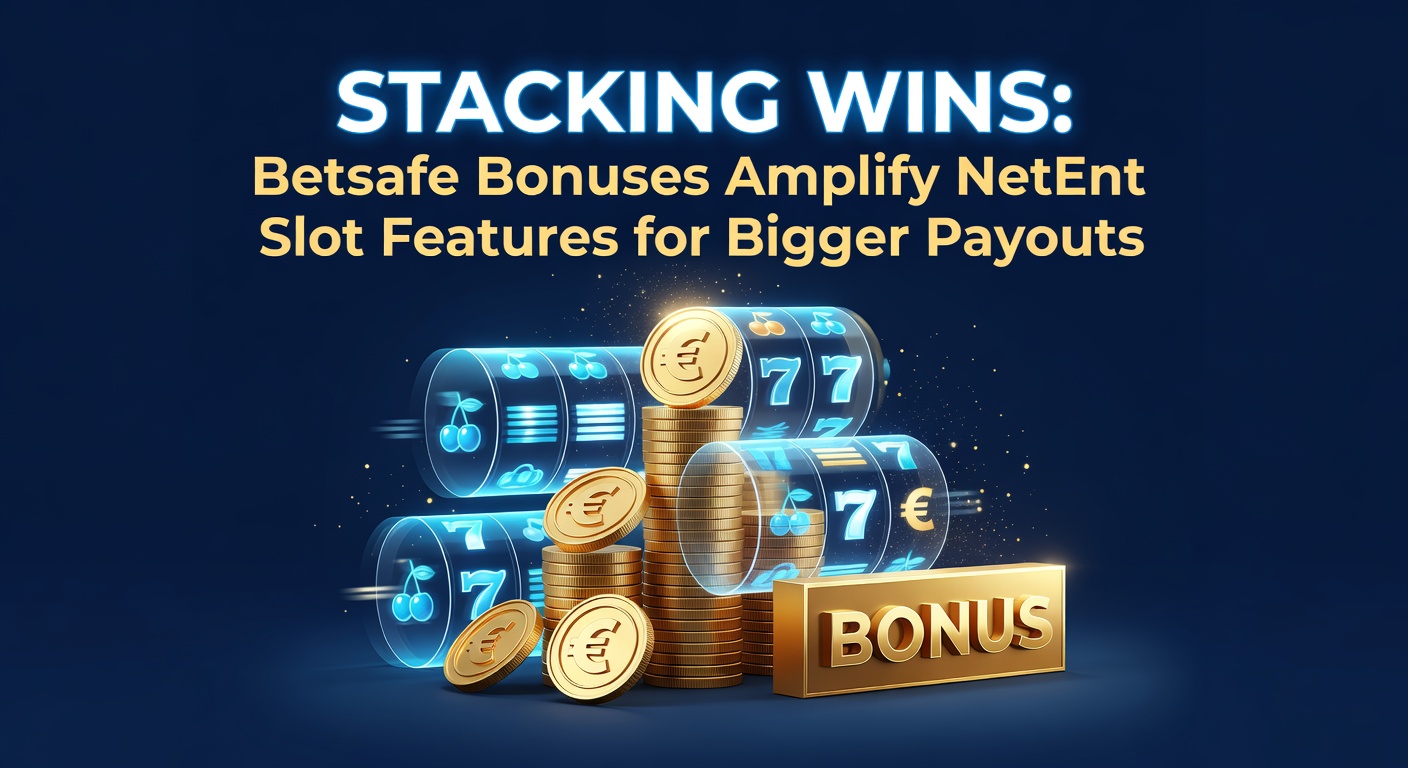 Vibrant NetEnt slot screen showing stacked wilds and bonus multipliers activating on Betsafe platform, highlighting cascading payouts